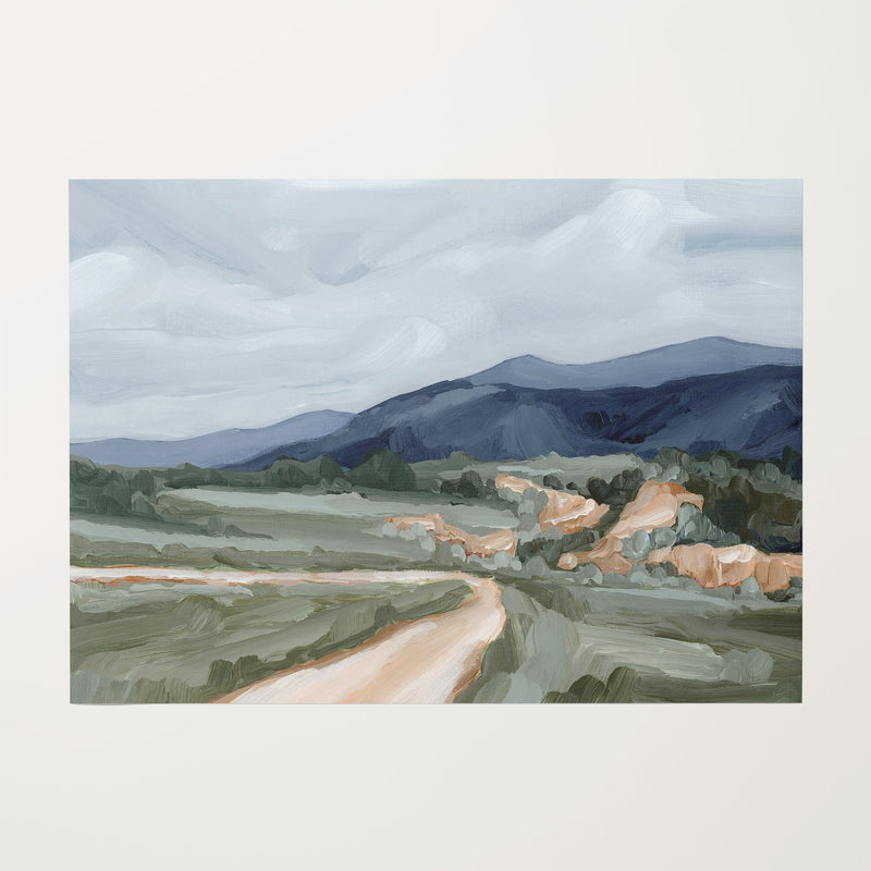 "April Canyon" Art Print