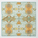 Londra - Silk Pocket Square - Aqua