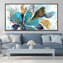 Aqua Lustered Canopy Canvas