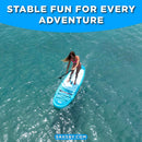 Aqua Marina Breeze 9FT Green Compact Inflatable SUP With Drop Stitch Light Technology [BT-23BRP] (SAK68745)