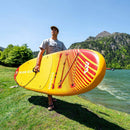 Aqua Marina Fusion 10FT Premium All-Around SUP W/ Durable PVC Rail Layers & Grooved EVA Footpad [BT-23FUP] (SAK37195)