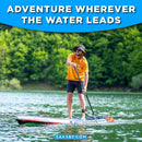 Aqua Marina Hyper 12FT Navy Touring SUP With Hydrodynamic Rail Edges & Adjustable Bungee [BT-23HY02] (SAK23285)