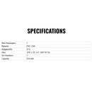 Aqua Marina Hyper 12FT Navy Touring SUP With Hydrodynamic Rail Edges & Adjustable Bungee [BT-23HY02] (SAK23285)