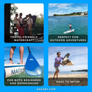 Aqua Marina Magma 11FT All-Around Inflatable SUP With Carbon Hybrid Paddle [BT-23MAP] (SAK35791)