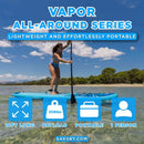 Aqua Marina Vapor 10FT All-Around SUP W/ Sand Ripple Grooved EVA Footpad [BT-23VAP] (SAK60532)