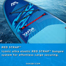 Aqua Marina Vapor 10FT All-Around SUP W/ Sand Ripple Grooved EVA Footpad [BT-23VAP] (SAK60532)