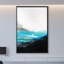 Aqua Wave Canvas