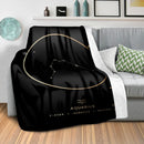 Aquarius Traits Gold Blanket