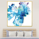 Aquatic Depth Canvas