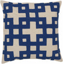 Charleroi Dark Blue Pillow Cover