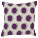 Liege Bright Purple Pillow Cover