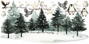 Arctic Animal Friends - Fabric Nursery Wall Art Decals