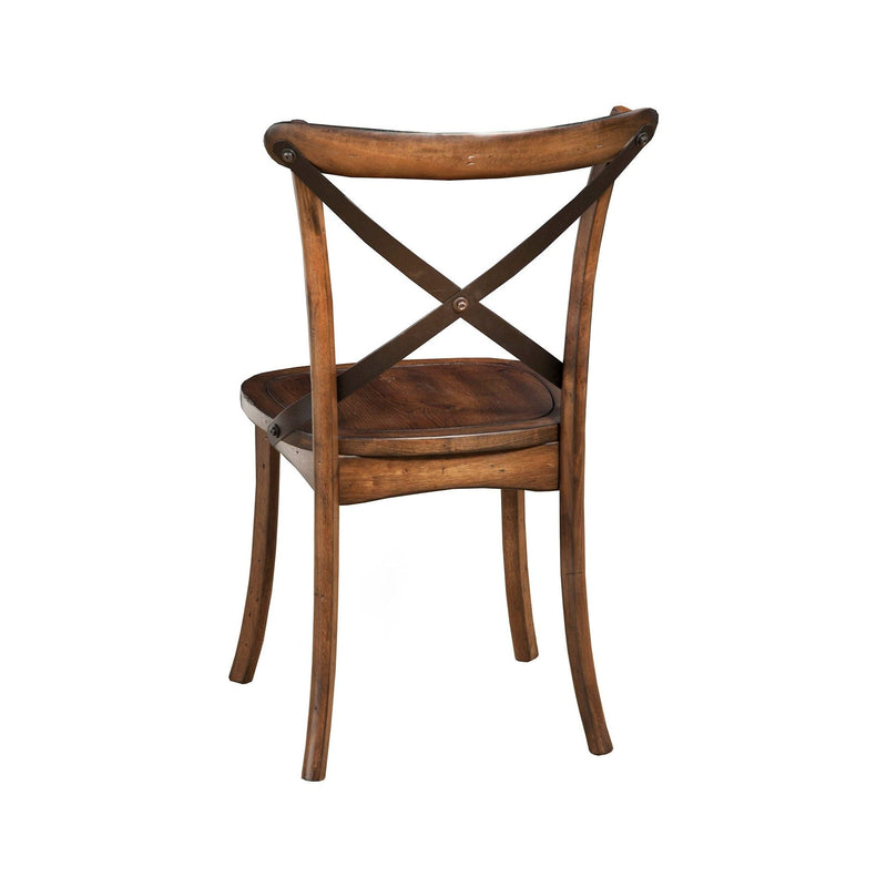 Arendal Side Chairs, Burnished Dark Oak