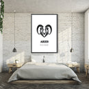Aries - White Canvas