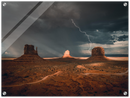 Arizona Print Metal Wall Art – Desert Southwest Scenic Landscape Wall Decor