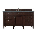 James Martin Brittany 60" Single Bathroom Vanity, Burnished Mahogany