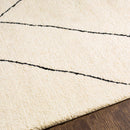 Alaca Arsenal Cream Wool Rug