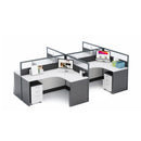 Averon · L-Shaped Cubicle Workstation