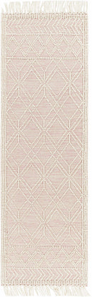 Ramsbury Soft Pink Wool Rug