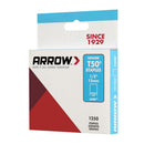 Arrow Fastener T50 3/8 in. W x 1/2 in. L 18 Ga. Flat Crown Heavy Duty Staples 1250 pk