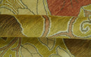 Art and Craft Design Olive Green And Brown Hand Knotted 8x10 Wool Area Rug