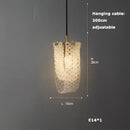 Art deco brass crystal led ceiling chandelier dining room pendant