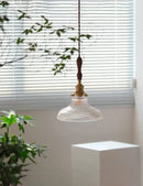 Art deco brass glass retro chandelier dining room pendant light
