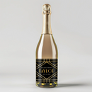 Art Deco Champagne Label