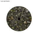 Art deco mosaic terrazzo led wall light living room sconce