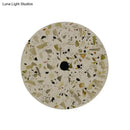 Art deco mosaic terrazzo led wall light living room sconce