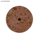 Art deco mosaic terrazzo led wall light living room sconce