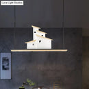 Art Deco Pendant Light LED Ceiling