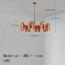 Art deco teal metal 3 light pendant – dining room chandelier