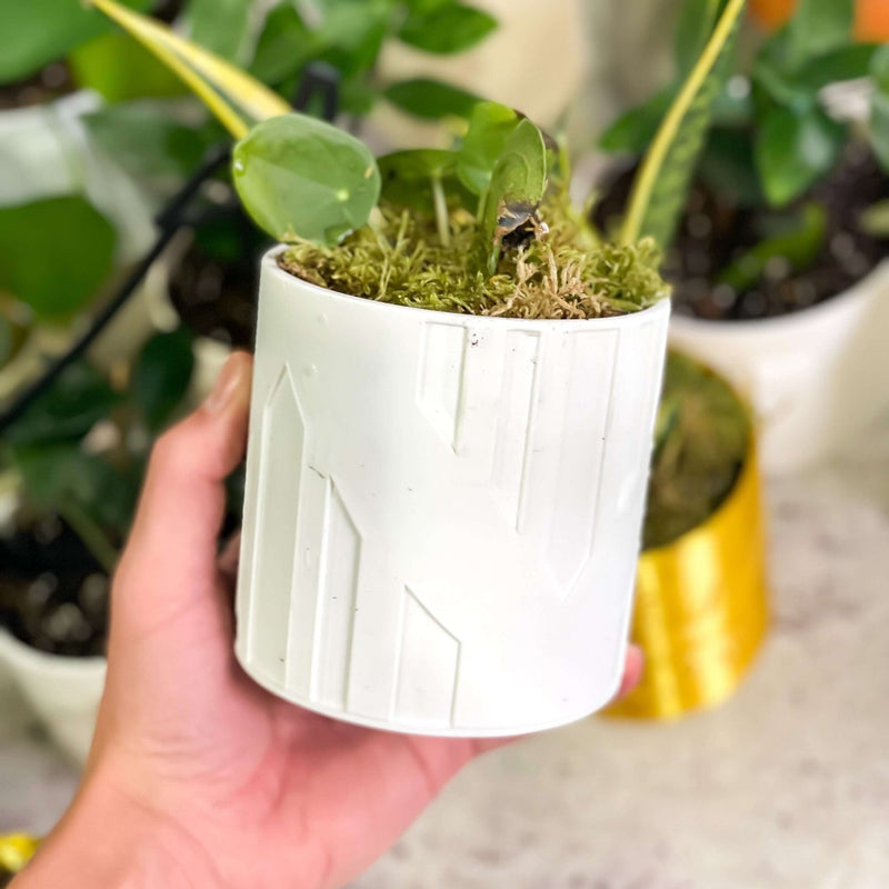art deco planter Art Deco Tower Planter