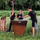 Arteflame One Series 40″ — XXL Flat-Top Charcoal Grill & Fire Bowl (Single-Piece CORTEN Body)