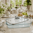 Bunny Lid with Pyrex 3 quart Baking Dish