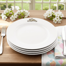 Bunny / Rabbit Melamine Lunch Plates - Set of 4