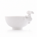 Porcelain Climbing Bunny Candy / Dip Bowl