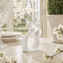 Porcelain Climbing Bunny Napkin Rings - Set of 4