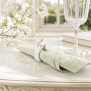 Porcelain Climbing Bunny Napkin Rings - Set of 4