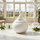 Porcelain Sitting Bunny Sugar Bowl