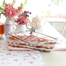 Butterfly Lid with Pyrex 3 quart Baking Dish