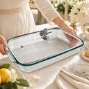 Butterfly Lid with Pyrex 3 quart Baking Dish