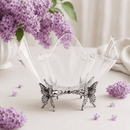 Butterfly Stand Acrylic Bowl 14