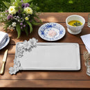 Butterfly Oblong Dogwood Tray