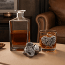 Elephant Decanter Set with Glasses