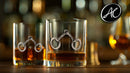 Equestrian Bit Bar Glasses Set of 4