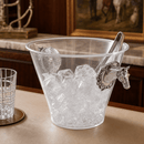 Horse Head Handle Acrylic Ice Bucket
