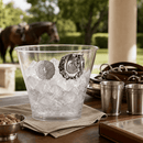 Horse Head Handle Acrylic Ice Bucket