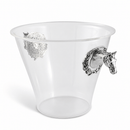 Horse Head Handle Acrylic Ice Bucket
